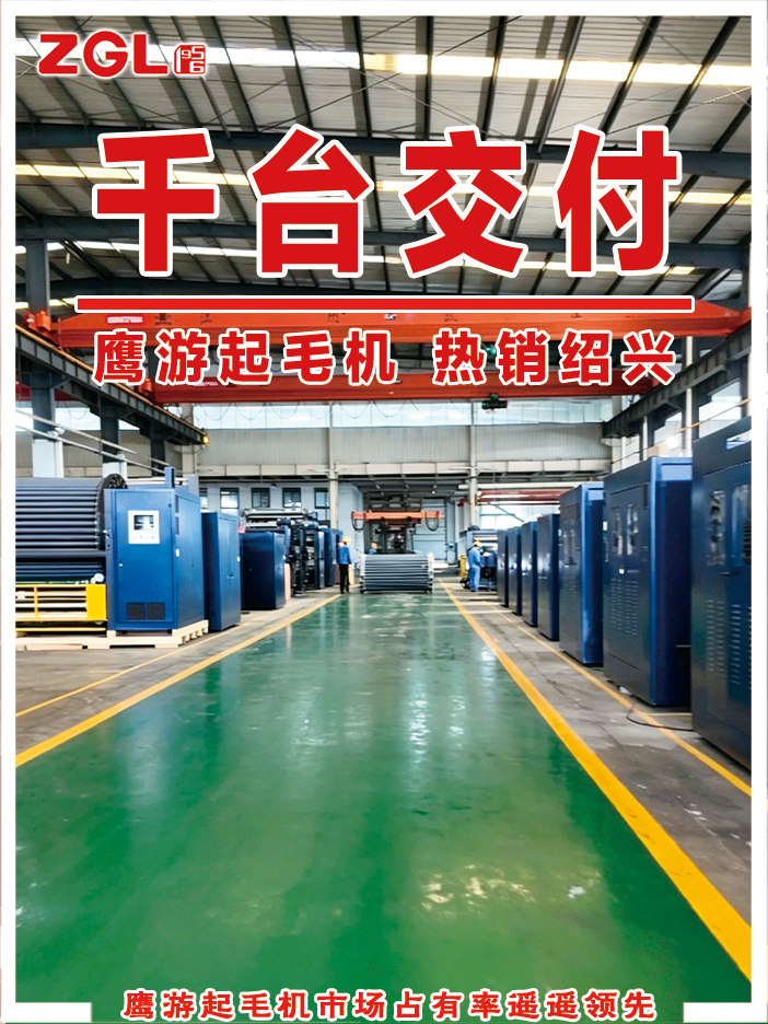 千台交付 鹰游起毛机 热销绍兴